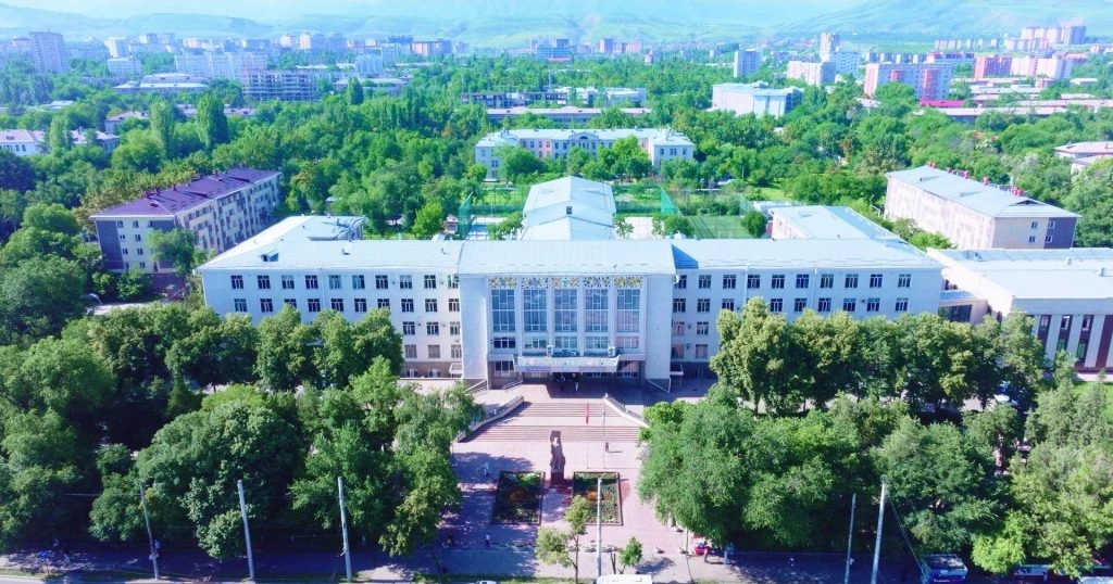 Kyrgyz State Medical Academy Aerial View