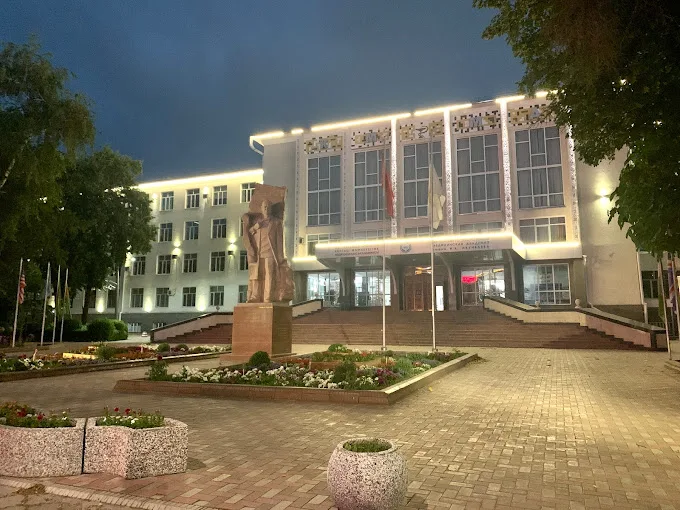 Kyrgyz State Medical Academy Night View